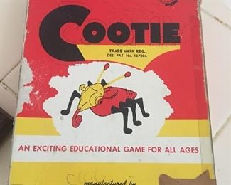 Antique Cootie Game - 1949