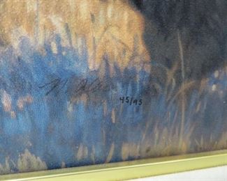 "RESTLESS" SPECIAL EDITION  MASTERGRAPHICS ON CANVAS
NANCY GLAZIER
