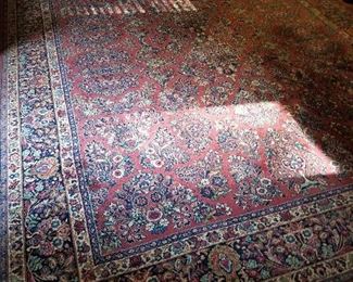 #1	10x14  Navy & Rust 	 $125.00 
