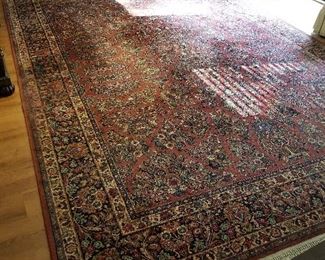 #1	10x14  Navy & Rust 	 $125.00 
