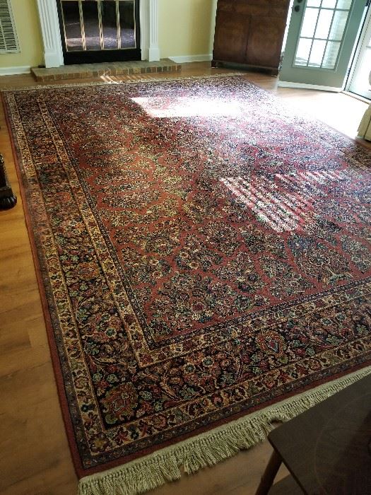 #1 10x14 Navy & Rust $125.00