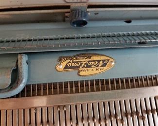 #23	New Long Knitting Machine (Japanese)	 $200.00 
#24	Silver Reed SK10 Knitting Machine 	 $400.00 
