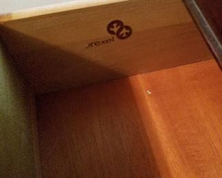 #32	Drexel Media Center w/flip down cubby w/3 drawers  42x23x80 - You Move	 $125.00 
