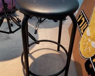 #63	Black Stool 20" High 	 $20.00 
