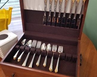 #65	Oneida 8 place setting w/box 	 $75.00 
