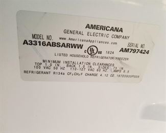 #101	Garage Fridge	 $100.00 
