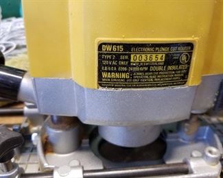 #73	Dewalt Router	 $100.00 
