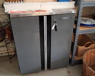 #81	Husky Cabinet (floor or wall mount) w/keys 	 $70.00 
