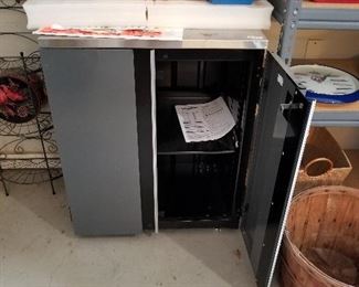 #81	Husky Cabinet (floor or wall mount) w/keys 	 $70.00 

