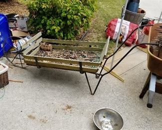 #92	Decorative Old Wheelbarrow/Cart - Planter	 $40.00 
