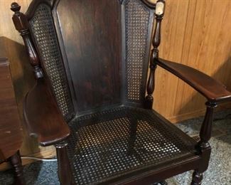 Antique wood chair