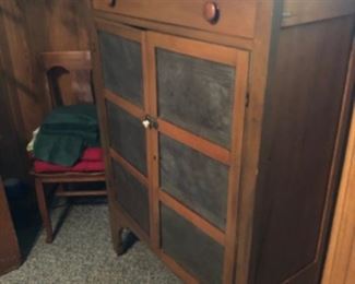 Antique Pie Cupboard