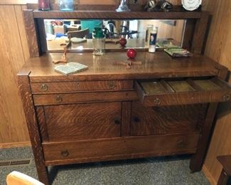 Oak Antique Buffet 