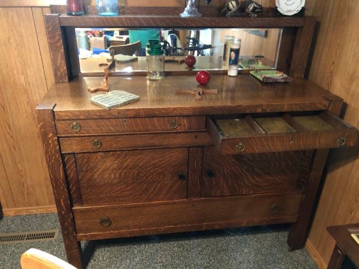 Oak Antique Buffet 