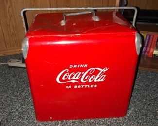 Metal antique Coca Cola Cooler 