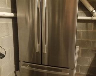Whirlpool gold stainless side by side refrigerator 