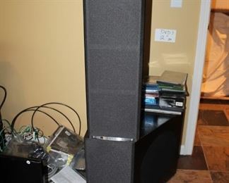 7 pc JBL surround sound speaker system w/ remote