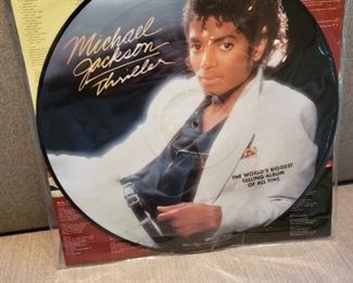Un-opened "Thriller" Picture Disc