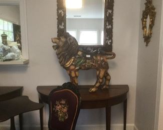 Carousel lion