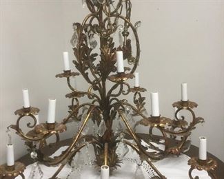 Large Italian chandelier