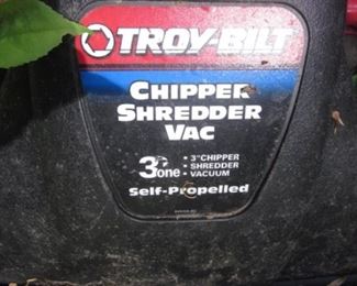 Troy Bilt Chipper Shredder