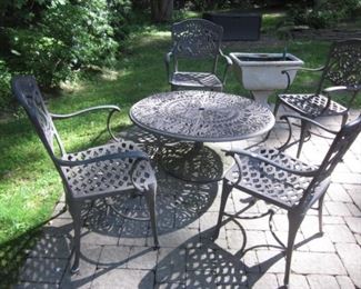 Wrought Iron Patio Suite