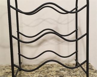 Iron wine rack (small)