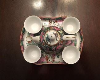 Alternate view of tea set