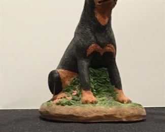 Charmstone Rottweiler figurine