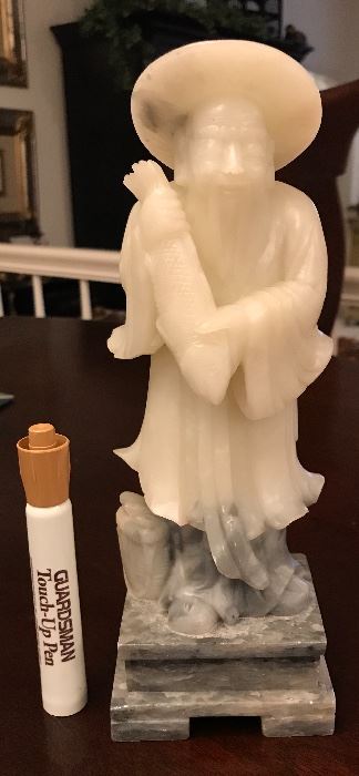 Scale of figurine