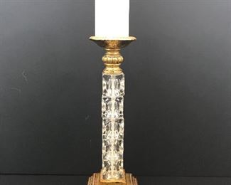 Vintage pedestal candle holder