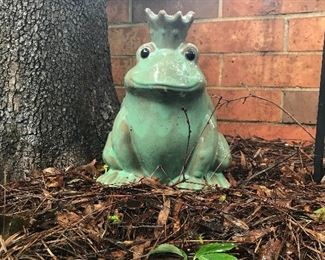 Ceramic frog