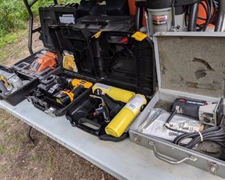 Power Tools: Porter-Cable, DeWalt, Craftsman, Ridgid 