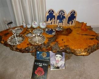 Fantastic Burled Wood Table