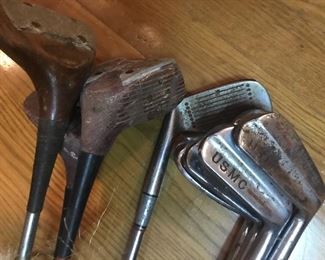 Marine Corp issued golf clubs over 50 years old
