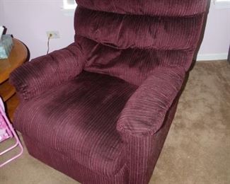 Available for presale-Upholstered recliner $50.00
