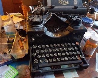 vintage Royal typewriter