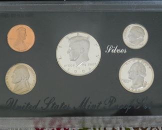 1993 United States Mint Silver Proof set