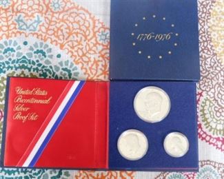 United States Bicentennial Silver proof set