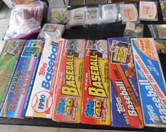 We have thousands of baseball cards
