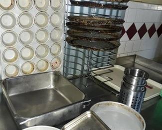 Silverware with Dishwasher Caddy, Cooling Rack, Toaster Pans, Muffin Pan, and More