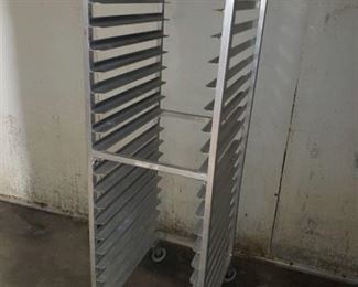 sheet pan rack