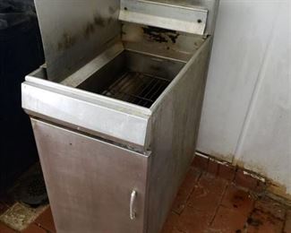 40 lb gas fryer