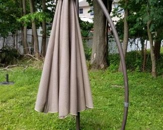 Large Offset Cantilever Patio Umbrella