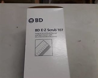Box of BD E-Z Scrub 107