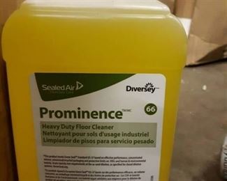 Diversey(TM) Prominence(TM) Heavy-Duty Floor Cleaner, Citrus, 84.5 Oz, Pack Of 2