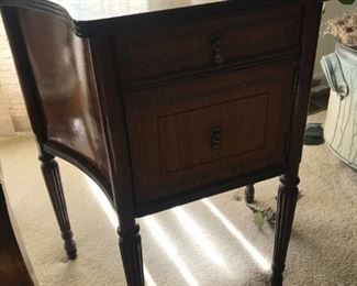 antique smoking stand