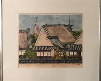 Koi no bori and Pagoda, Hashimoto Okiie 1969