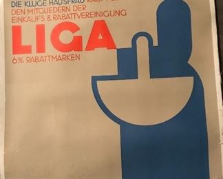 Donald Brun 1928 Die Kluge Hasfrau - unframed