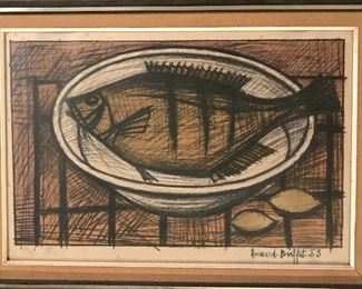 Bernard Buffet 1953 Poisson